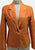 Vintage Clothing - Elegant Tangelo Silk Jacket - DESIGNER - Painted Bird Vintage Boutique & The Aviary - Coats & Jackets