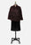 Vintage Clothing - Gold Brown Faux Fur Chinoiseires - Painted Bird Vintage Boutique & The Aviary - Jacket