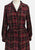 Vintage Clothing - Deeply Checked Dress 'VIP' - Painted Bird Vintage Boutique & The Aviary - Dresses