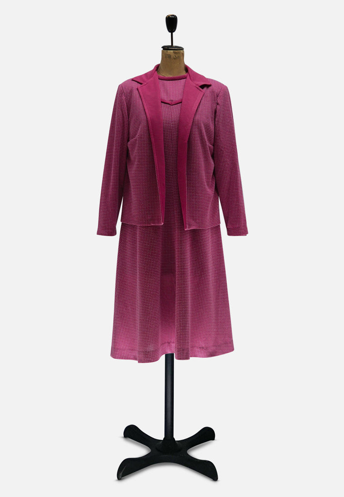 Vintage Clothing - Melbourne Pink Ensemble 'VIP' - Painted Bird Vintage Boutique & The Aviary - Ensemble