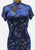 Vintage Clothing - Blue Elegance Chinoiseire 'VIP' ND - Painted Bird Vintage Boutique & The Aviary - Dresses