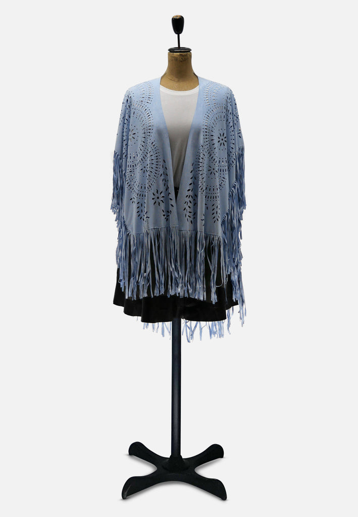 Vintage Clothing - Western Blue Swing ND - Painted Bird Vintage Boutique & The Aviary - Cape