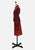 Vintage Clothing - Red Ravishing - Couture Simon Massey - Painted Bird Vintage Boutique & The Aviary - Ensemble