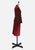 Vintage Clothing - Red Ravishing - Couture Simon Massey - Painted Bird Vintage Boutique & The Aviary - Ensemble