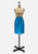 Vintage Clothing - Ocean's Blue Pencil Skirt - Painted Bird Vintage Boutique & The Aviary - Skirts