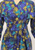 Vintage Clothing - Leaves of Blue Dress - Painted Bird Vintage Boutique & The Aviary - Dresses