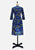 Vintage Clothing - Leaves of Blue Dress - Painted Bird Vintage Boutique & The Aviary - Dresses