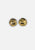 Vintage Clothing - Gold-Plated Clay Earrings (clip-on) - Painted Bird Vintage Boutique & The Aviary