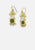 Vintage Clothing - Pearl and Green Stone Earrings - Painted Bird Vintage Boutique & The Aviary
