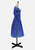 Vintage Clothing - Blue French Fantastic Dress - Painted Bird Vintage Boutique & The Aviary