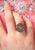 Vintage Clothing - Michal Negrin - Israeli Designer Ring - Painted Bird Vintage Boutique & The Aviary - Rings
