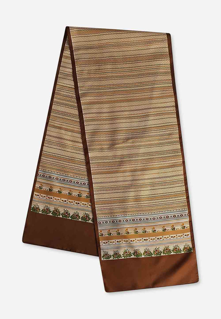 Vintage Clothing - Autumn Flowers Scarf - Painted Bird Vintage Boutique & The Aviary - Scarves