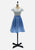 Vintage Clothing - Frothy Blue Skirt - Painted Bird Vintage Boutique & The Aviary - Skirts