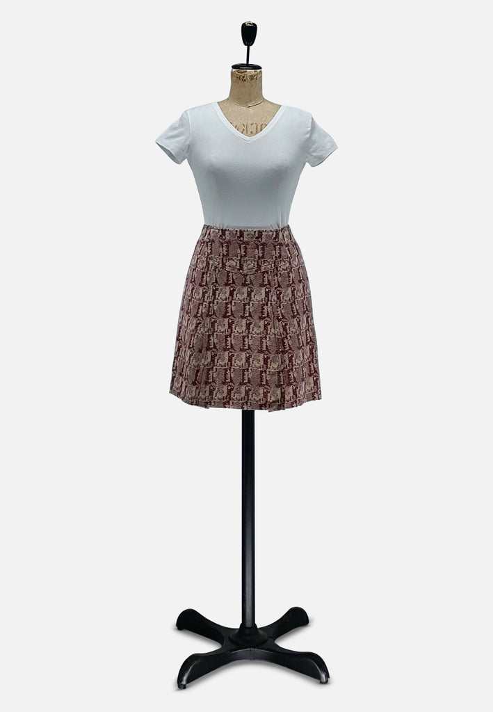 Vintage Clothing - Mini Me Skirt - Painted Bird Vintage Boutique & The Aviary - Skirts