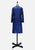 Vintage Clothing - Blue Lacey Class Dress - Painted Bird Vintage Boutique & The Aviary - Dresses