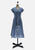 Vintage Clothing - Blue Cotton Cutie Dress - Painted Bird Vintage Boutique & The Aviary - Dresses