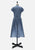 Vintage Clothing - Blue Cotton Cutie Dress - Painted Bird Vintage Boutique & The Aviary - Dresses