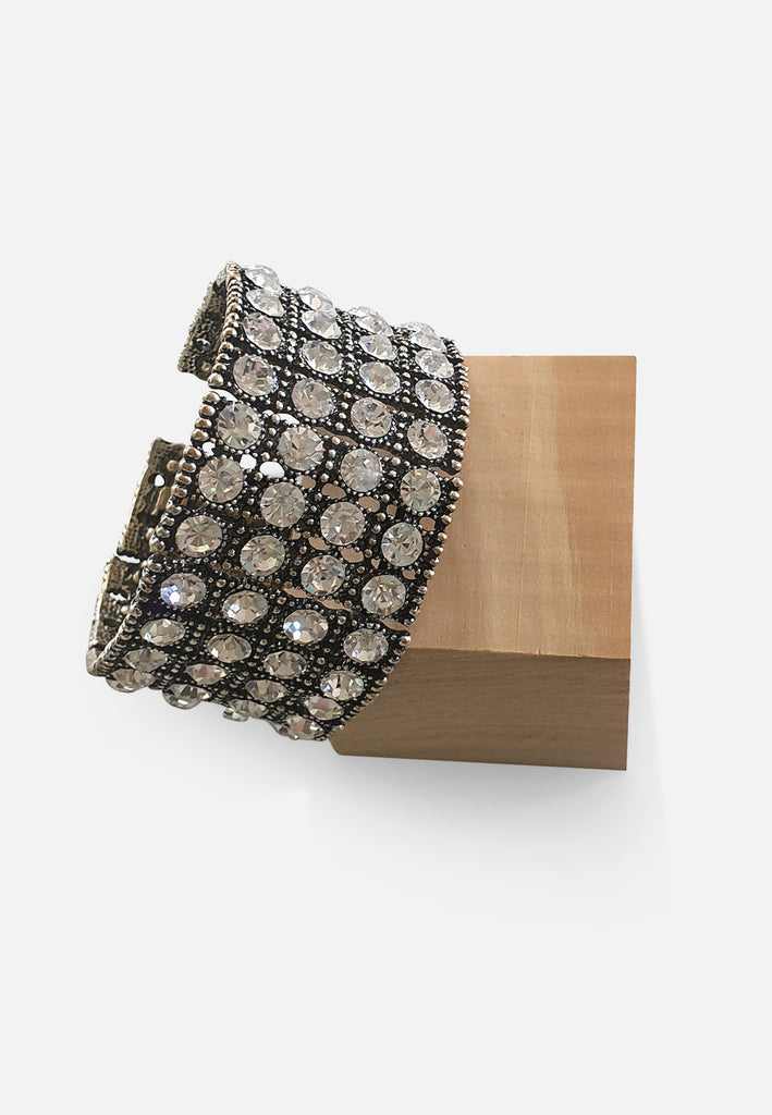 Vintage Clothing - Diamonds You Can Afford Bracelet - Painted Bird Vintage Boutique & The Aviary - Bracelet