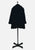 Vintage Clothing - Black Plush Faux Fur Coat - Painted Bird Vintage Boutique & The Aviary - Coats & Jackets