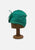 Vintage Clothing - Emerald Excellence Green Pleated Hat - Painted Bird Vintage Boutique & The Aviary - Hat
