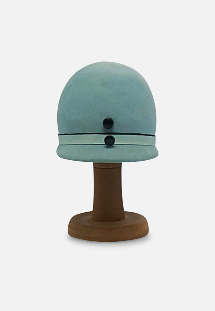 Vintage Clothing - Deco Style Seafoam Cloche - Painted Bird Vintage Boutique & The Aviary - Hat