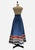 Vintage Clothing - Denim Peasantly Surprised Maxi Skirt - Painted Bird Vintage Boutique & The Aviary - Skirts