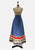 Vintage Clothing - Denim Peasantly Surprised Maxi Skirt - Painted Bird Vintage Boutique & The Aviary - Skirts