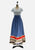 Vintage Clothing - Denim Peasantly Surprised Maxi Skirt - Painted Bird Vintage Boutique & The Aviary - Skirts