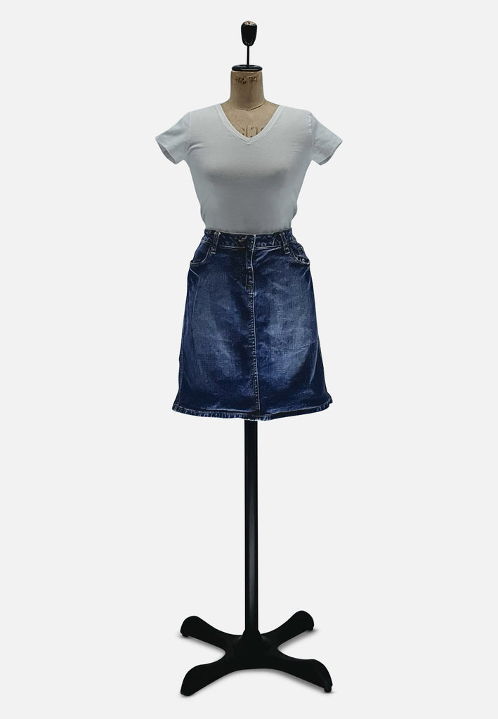 Vintage Denim Skirt