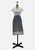 Vintage Clothing - Black and White Straight Skirt - Painted Bird Vintage Boutique & The Aviary - Skirts