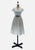 Vintage Clothing - White Perfect Paisley Pattern Skirt - Painted Bird Vintage Boutique & The Aviary - Skirts