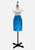 Vintage Clothing - Ocean's Blue Pencil Skirt - Painted Bird Vintage Boutique & The Aviary - Skirts