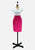 Vintage Clothing - Michele Petite Pink Pencil Skirt RETRO - Painted Bird Vintage Boutique & The Aviary - Skirts