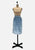 Vintage Clothing - Blue Checked Skirt - Painted Bird Vintage Boutique & The Aviary - Skirts