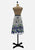 Vintage Clothing - Blue and White Floral Skirt - Painted Bird Vintage Boutique & The Aviary - Skirts