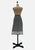 Vintage Clothing - Black and White Straight Skirt - Painted Bird Vintage Boutique & The Aviary - Skirts