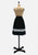 Vintage Clothing - Black and White Bow Skirt - Painted Bird Vintage Boutique & The Aviary - Skirts