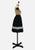 Vintage Clothing - Black and White Bow Skirt - Painted Bird Vintage Boutique & The Aviary - Skirts