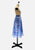 Vintage Clothing - Purple Blue Mauve Pretty Pattern Skirt - Painted Bird Vintage Boutique & The Aviary - Skirts