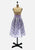 Vintage Clothing - Purple Polka Dot Skirt - Painted Bird Vintage Boutique & The Aviary - Skirts