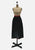 Vintage Clothing - Black and White Polka Dot Skirt - Painted Bird Vintage Boutique & The Aviary - Skirts