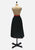 Vintage Clothing - Black and White Polka Dot Skirt - Painted Bird Vintage Boutique & The Aviary - Skirts