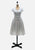 Vintage Clothing - Wiley off-White Flare Skirt - Painted Bird Vintage Boutique & The Aviary - Skirts