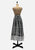 Vintage Clothing - Black & White Boho Babe Skirt - Painted Bird Vintage Boutique & The Aviary - Skirts