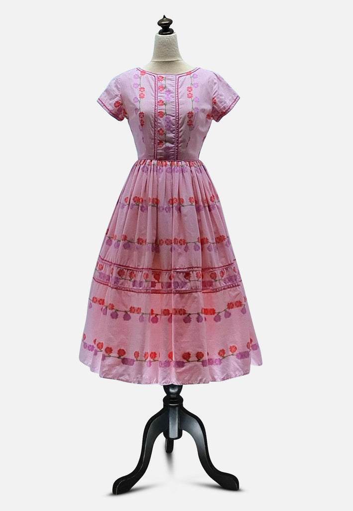Vintage Clothing - Pretty in Pink - Painted Bird Vintage Boutique & The Aviary - Dresses