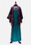 Vintage Clothing - Peacock Green Goddess in Silk - Painted Bird Vintage Boutique & The Aviary - Dresses