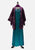 Vintage Clothing - Peacock Green Goddess in Silk - Painted Bird Vintage Boutique & The Aviary - Dresses