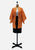 Vintage Clothing - Orange Swipe Right Japanese Silk Kimono - Painted Bird Vintage Boutique & The Aviary - Kimono