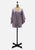 Vintage Clothing - Lilac Wool and Lurex Japanese Silk Kimono - Painted Bird Vintage Boutique & The Aviary - Kimono