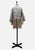 Vintage Clothing - Neutral Nuances Reversible Japanese Kimono - Painted Bird Vintage Boutique & The Aviary - Kimono